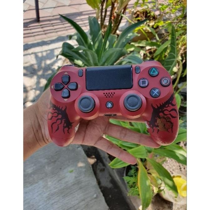 Dualshock 4 Stik Ps 4 Ori Mesin Limited Monster Hunter