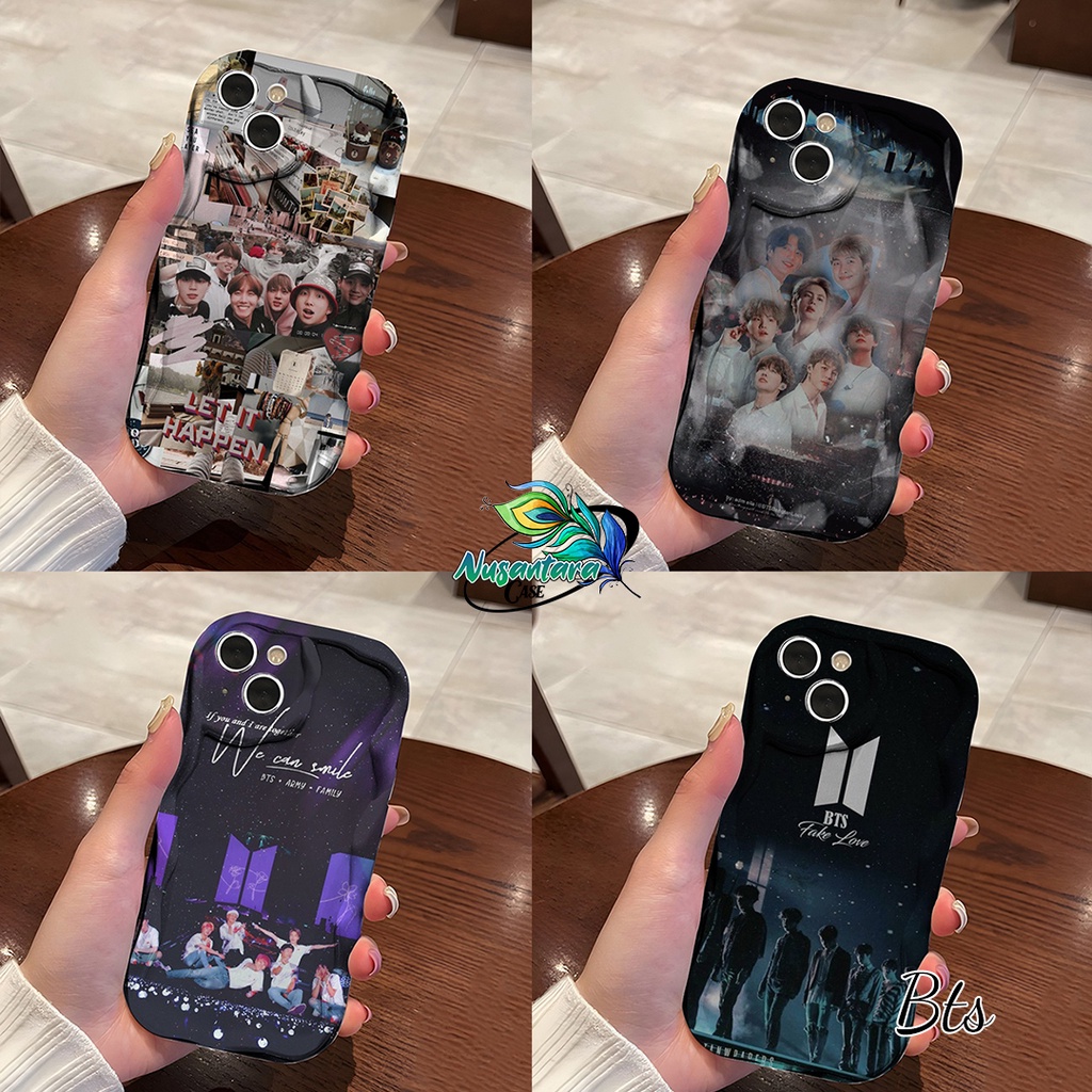 SOFTCASE SILIKON CASING SHOCKPROOF MELTING BTS FOR XIAOMI REDMI 9 9A 9C 9T 10 4G 10C POCO C40 12 4G 