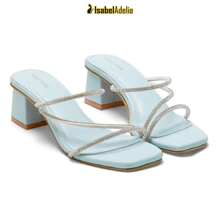 ISABEL ADELIA PEGASUS HEELS WANITA HITAM FUSCHIA IVORY BIRU