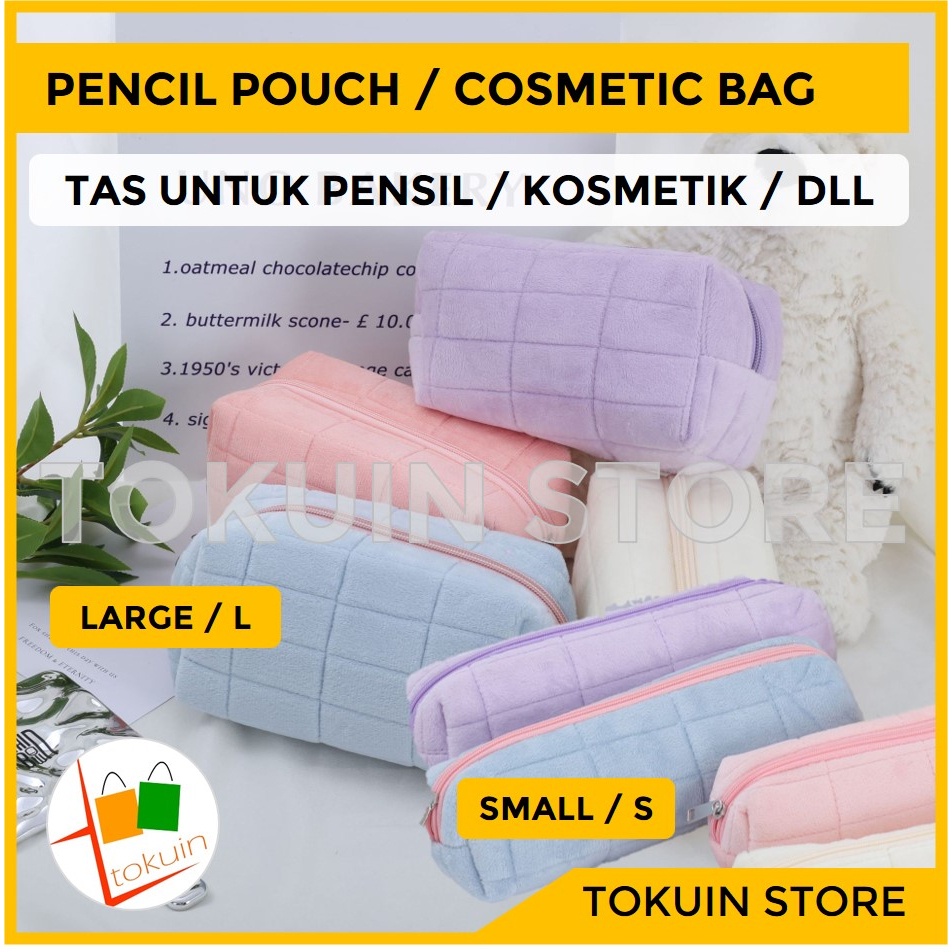 

K1Z TEMPAT PENSIL KOTAK PENSIL TAS KOSMETIK LOW PENCIL CASE POUCH MAKE UP ALAT TULIS TRAVEL BAG F1T