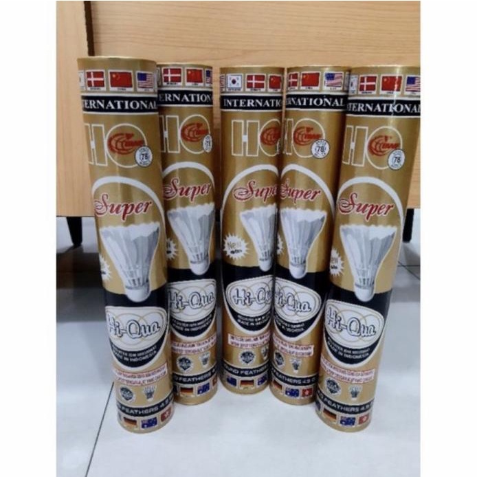 Shuttlecock /Kok Hiqua Gold Original Terpopuler