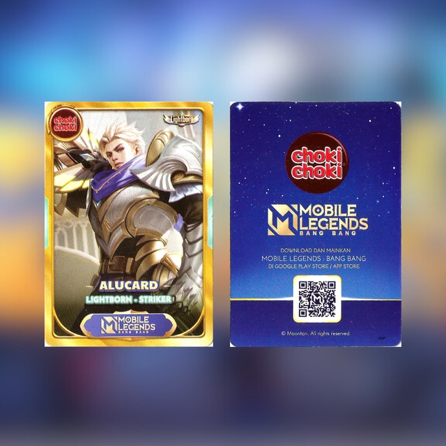 Kartu Mobile Legends Choki Choki Alucard Lightborn Striker
