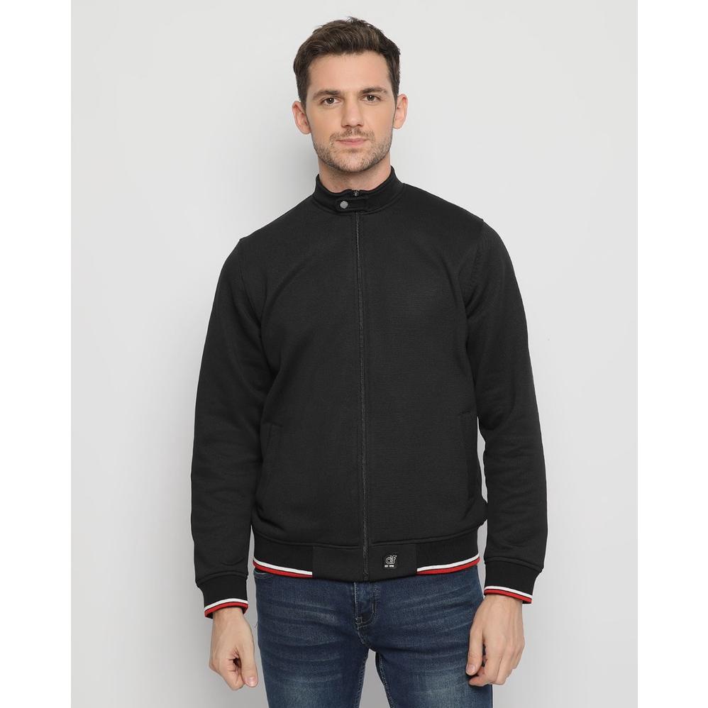 Jaket Pria Kece Abizz d&f Jacket Cvc Biker Button 116103806