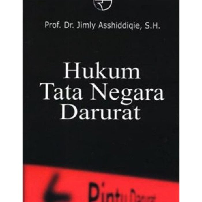 FLASH SALE BUKU ORIGINAL HUKUM TATA NEGARA DARURAT DR JIMLY TERBARU