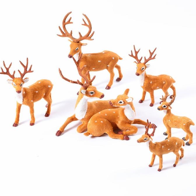 

Rusa Tanduk Pajangan Raindeer Patung Rudolf Rusa Kutub Natal Murah Pengiriman Cepat