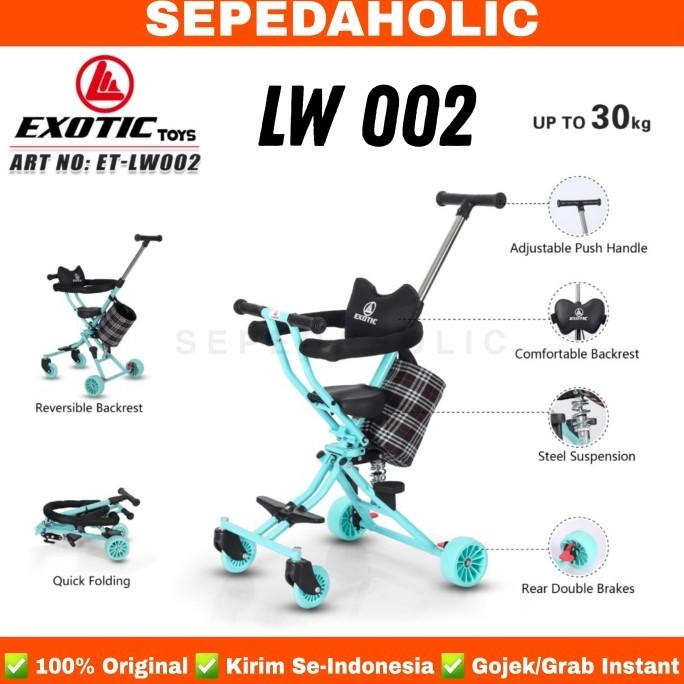 BARANG TERLARIS BABY MAGIC STROLLER EXOTIC ET LW 002 SHOCK PER KERETA FRANSISKADESMA