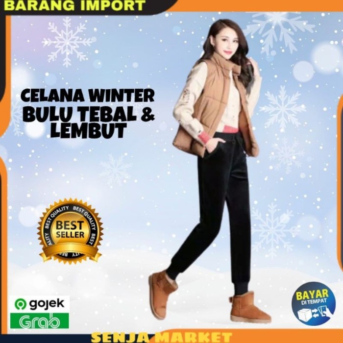 

Celana Winter Wanita Longjohn Thermal Musim Dingin Salju Tebal Wanita Original 100% Dan Terpercaya