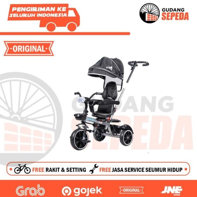 BARANG TERLARIS SEPEDA ANAK BAYI BALITA TRICYCLE GENIO BC01 STROLLER FRANSISKADESMA