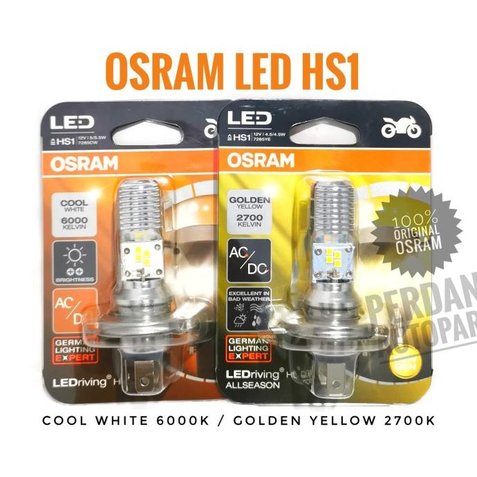 Lampu LED Motor OSRAM LED HS1 H4 12v Scoopy Fi Verza CB150 CBR150R