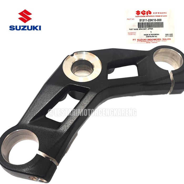 Terlaris Segitiga Stang Atas Suzuki Gsx-R150 51311-23K10-000 Asli Ori Sgp