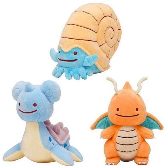 Terlaris Boneka Lapras 12cm Boneka Ditto Lapras Boneka Dragonite New SALE