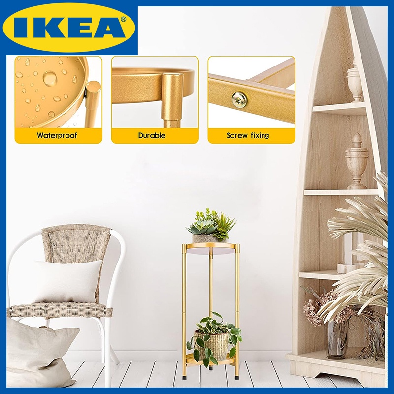 [EXCLUSIVE] BEST QUALITY IKEA Rak Bunga Pot Standing Rak Tanaman Rak Hiasan Rumah Standing Platter