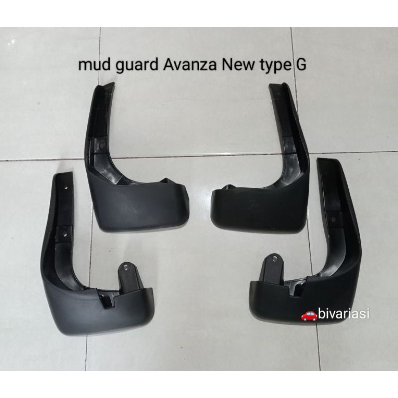 Mud guard Avanza New 2007 - 2010 / kepet roda Avanza New / tahanan lumpur