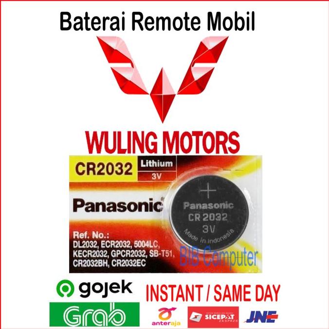 Baru Baterai Battery Remote Mobil Wuling CR 2032 Original Kualitas Baik
