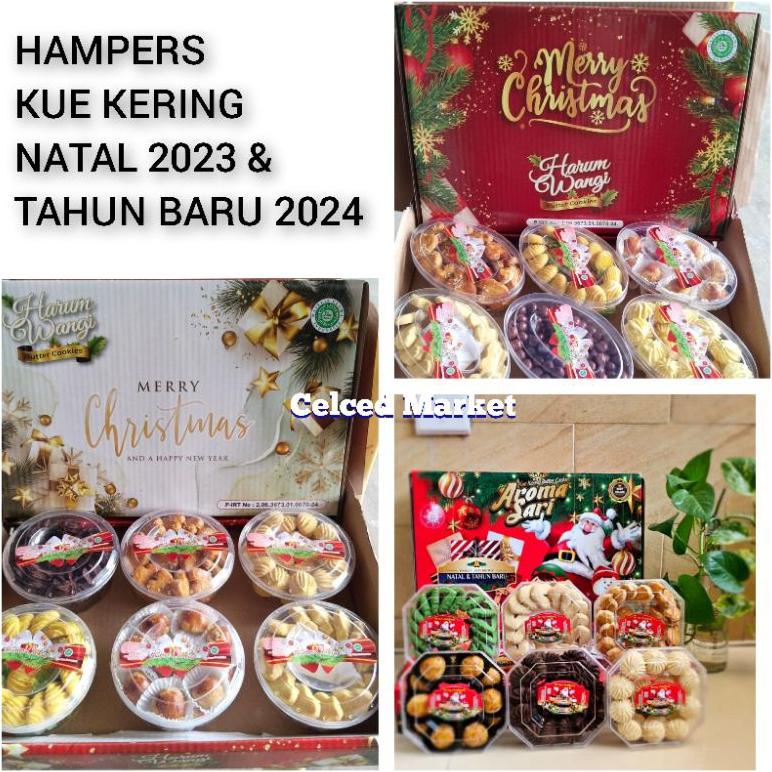 

TERMURAH [PROMO]KUE KERING NATAL 2023 ISI 6 TOPLES /HAMPERS KUE TAHUN BARU/PARCEL KADO NATAL MERRY CHRISMAST SALE