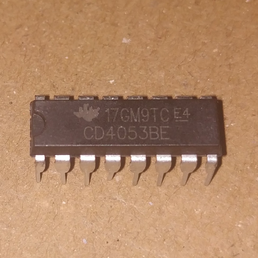 IC 4053 CMOS CD4053 HCF4053 TC4053 MC14053 MN4053 CD4053BE