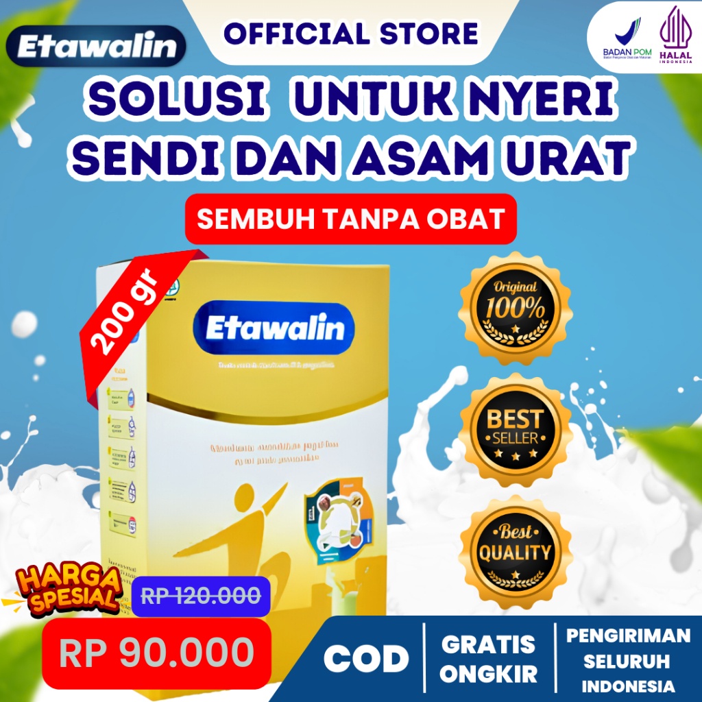 

Etawalin Susu Kambing Etawa Untuk Nyeri Sendi - Asam Urat - Rematik - Serta Memperbaiki Kalsium