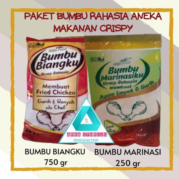 

Bettifer Sale Paket Bumbu Biangku Marinasiku Alifa Food Terlaris