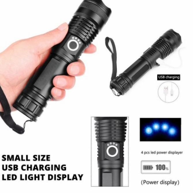 Senter LED XHP 50 Ultrafire Cree USB Charging