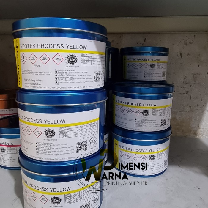 

Promo Tinta Offset Cemani Toka - Neotex Process Yellow Garansi