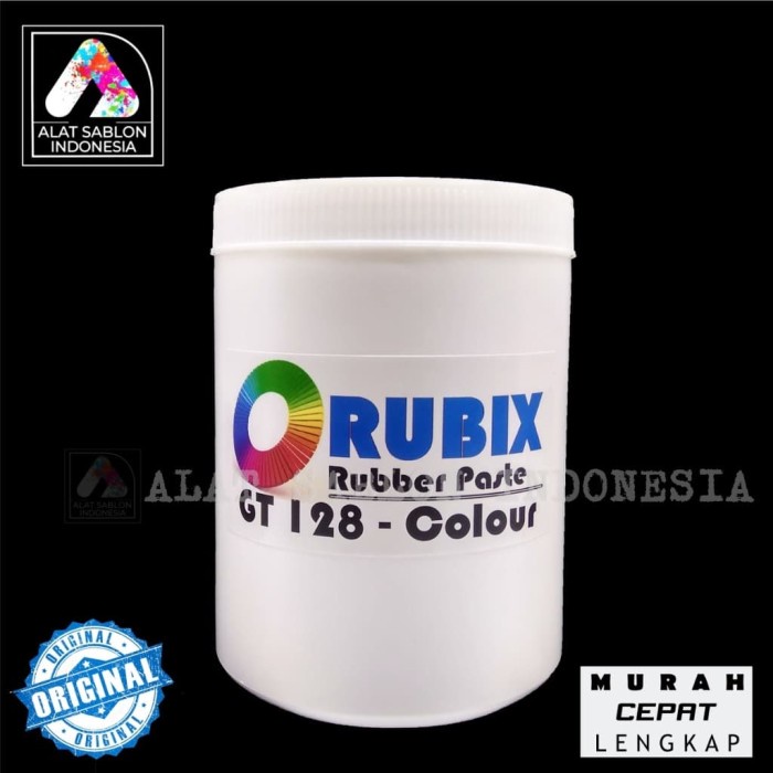 

Promo Tinta Sablon Rubber Semi Kilap Gt 128 Rubix Colour 25Kg Free Ongkir