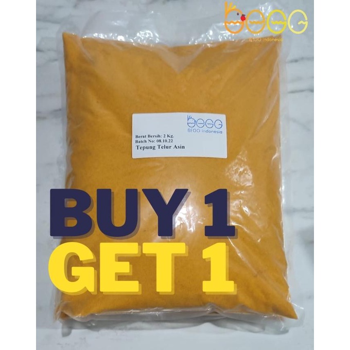 

Salted Egg Yolk Powder 1Kg / Tepung Kuning Telur Asin 1Kg (Buy 1Get1) Es7