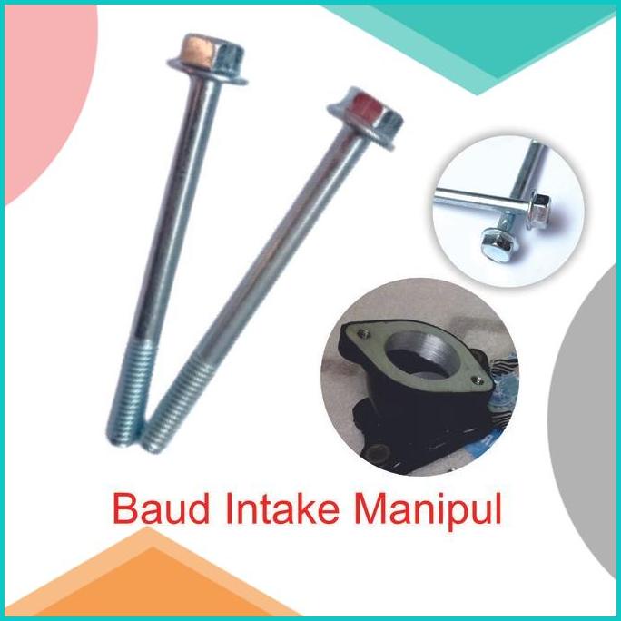 Baut Intake Intek Manipul Karbuarator Mio Sporty Smile Soul Fino Nouvo
