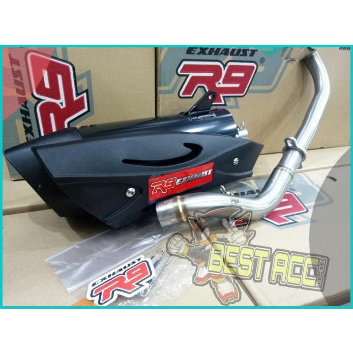 KNALPOT R9 NMAX 2020 KNALPOT RACING ALL NEW NMAX 2020 R9 MISANO SERIES