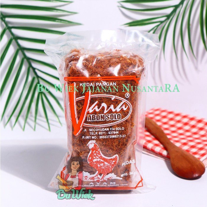 

Varia Abon Ayam Pedas 250Gram