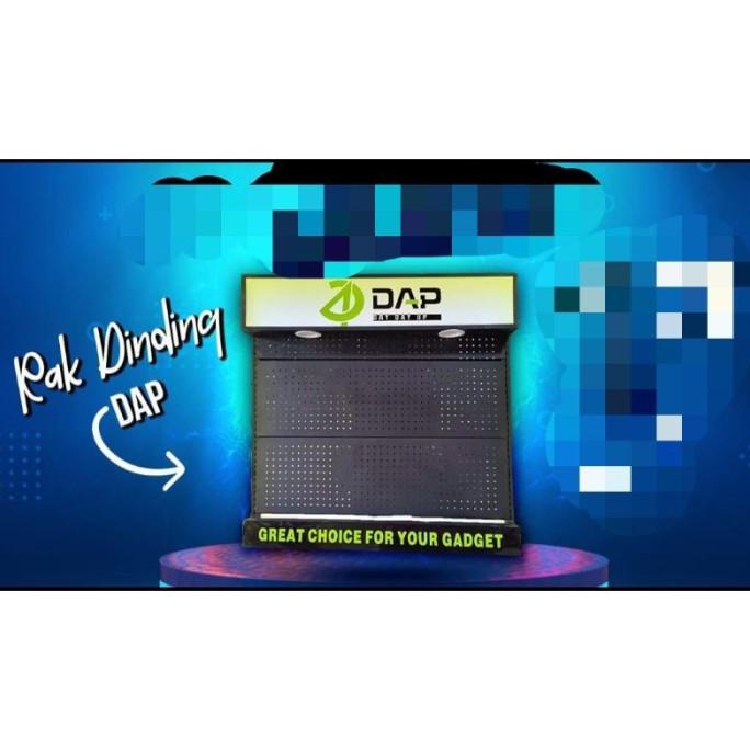 Terlaris Rak Dinding Dap + Gantungan Fetricyastore