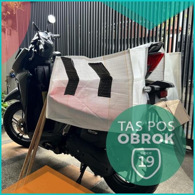 TPO tas motor karung ronjot plastik obrok rengkek kurir kirim 16novz3