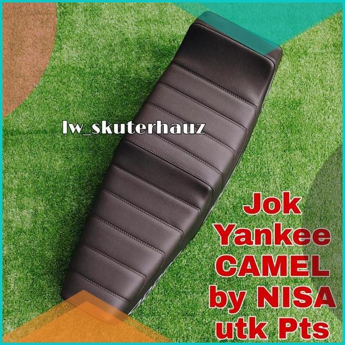 Jok YANKEE CAMEL Original By NISA ITALY Untuk Vespa Smallframe PTS dkk