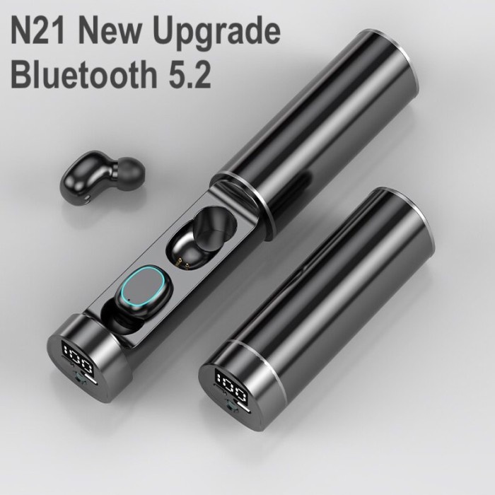 mit HiFi Sound N21 Earbud TWS Bluetooth Headset Sport Earphone Wireless