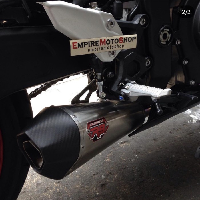 PREMIUM KNALPOT R9 ZETA ZX 25 R ZX25R FULLSYSTEM UNDERBELLY ORIGINAL TERBARU