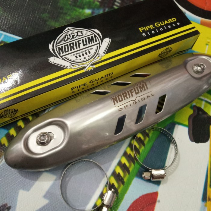 PREMIUM COVER PELINDUNG ANTI PANAS KNALPOT RACING KLX 150 CRF150L GRASSTRACK ORIGINAL TERBARU