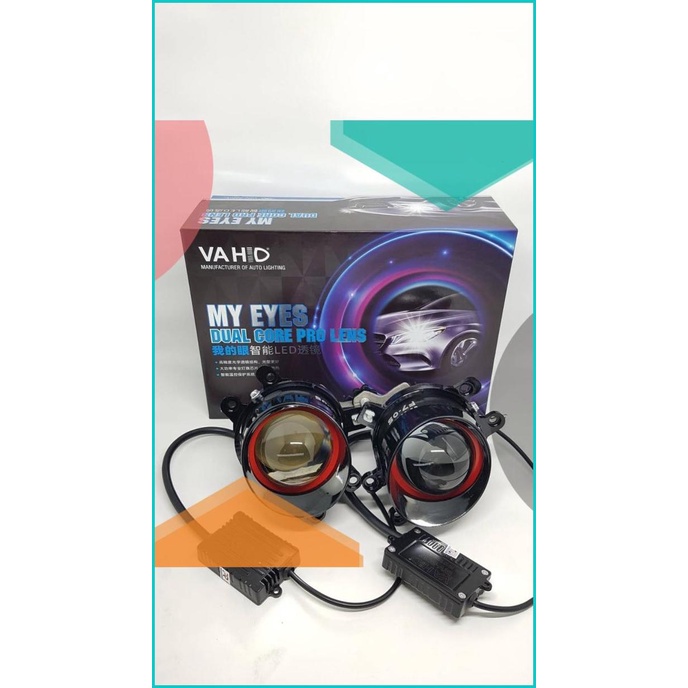 Foglamp Projector Three Color 3 Warna Lampu Kabut Fog Lamp Biled Vahid