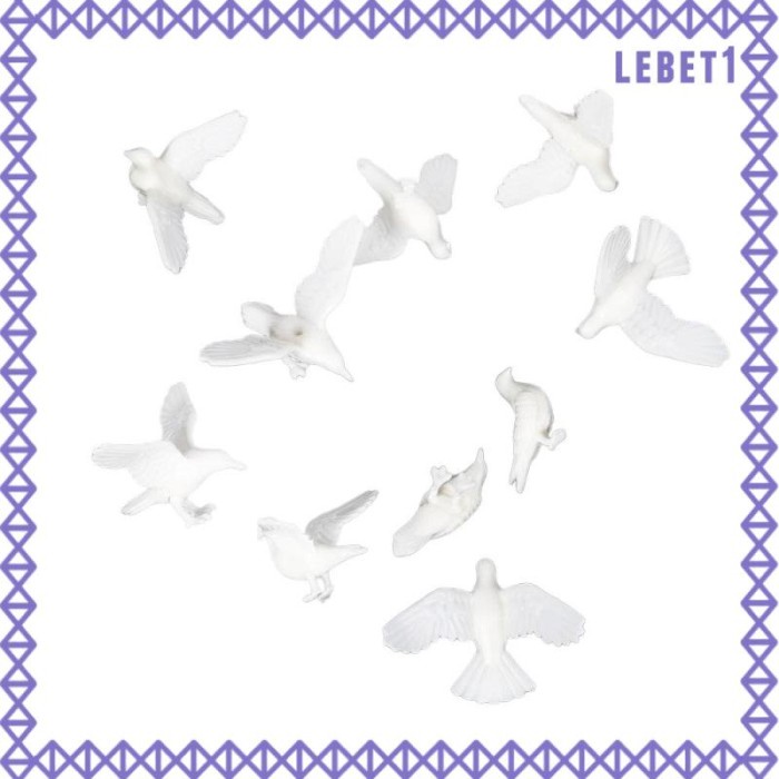 

20pcs Miniatur Burung Merpati Lucu Untuk Hadiah Anniversary / Natal Limited Stock