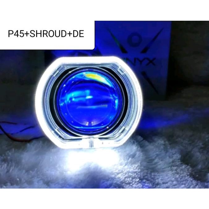 Lensa Lampu LED Projector Projie BILED 3 Inchi Motor Mobil Vinyx P35