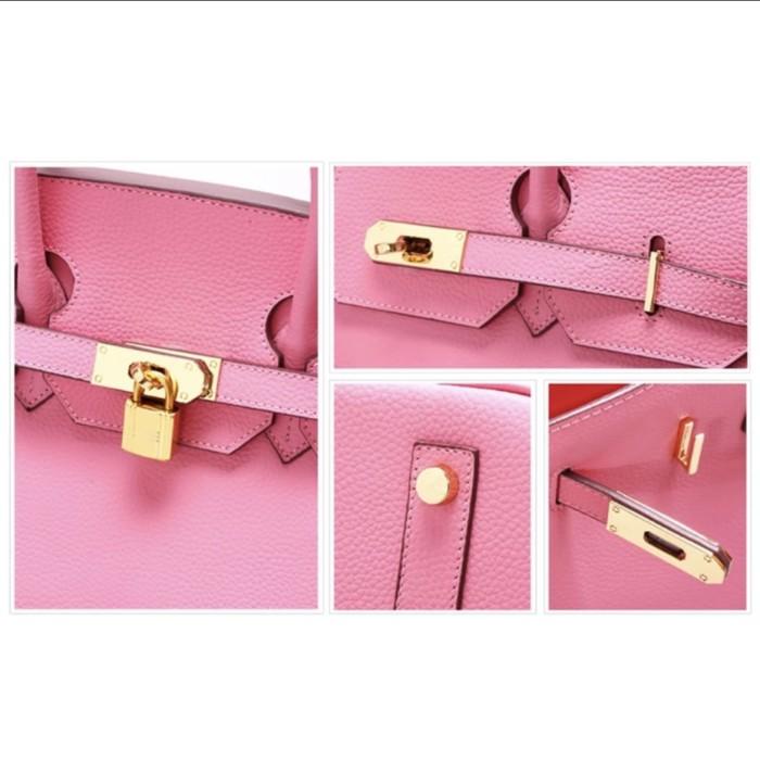Kunci Hermes Lock Button Buckle Set