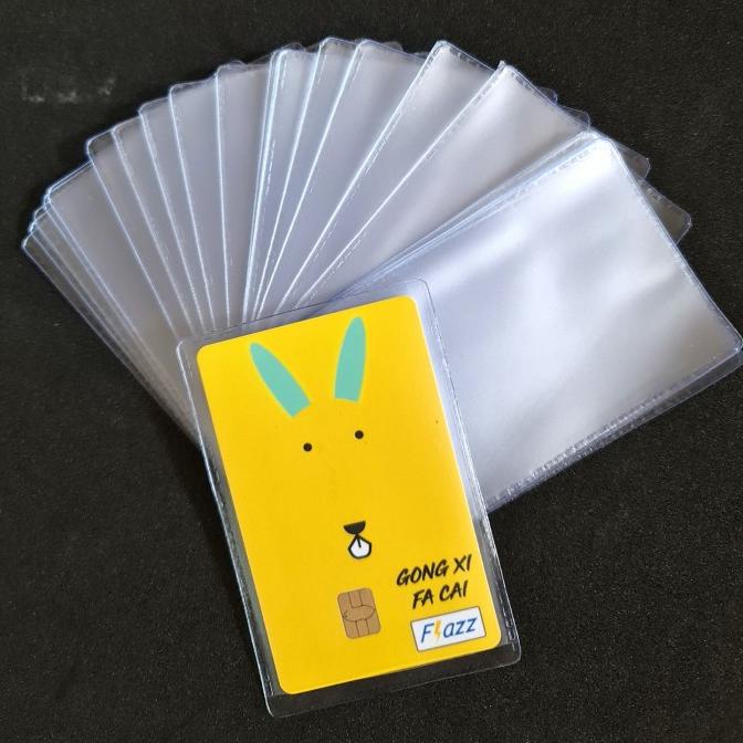 

plastik id card flazz sampul KTP (1 pack=3pcs)