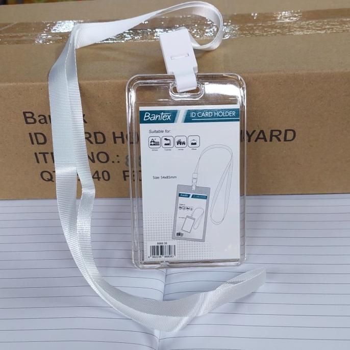 

Bantex ID Card Holder Tranparant