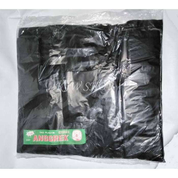 

Tas Kresek Kantong Plastik Hitam 03X35X60 Tebal Paking Kantong Kresek Best