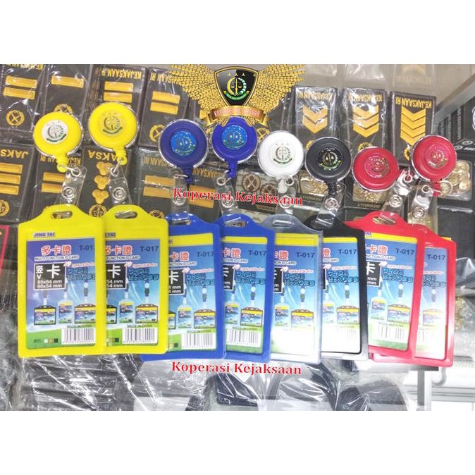 

ID CARD NAME TAG YOYO LOGO KEJAKSAAN RI