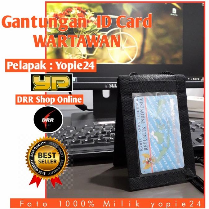 

Gantungan id card wartawan pers