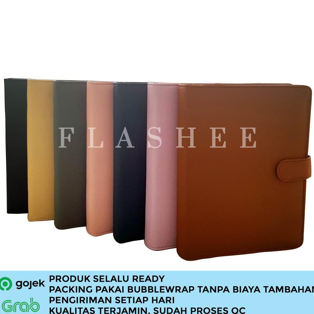 

Trendy Binder Polos A5 20 Ring Antimainstream Binder Eksklusif A5 20 Ring Multifungsi 7 Warna ,.