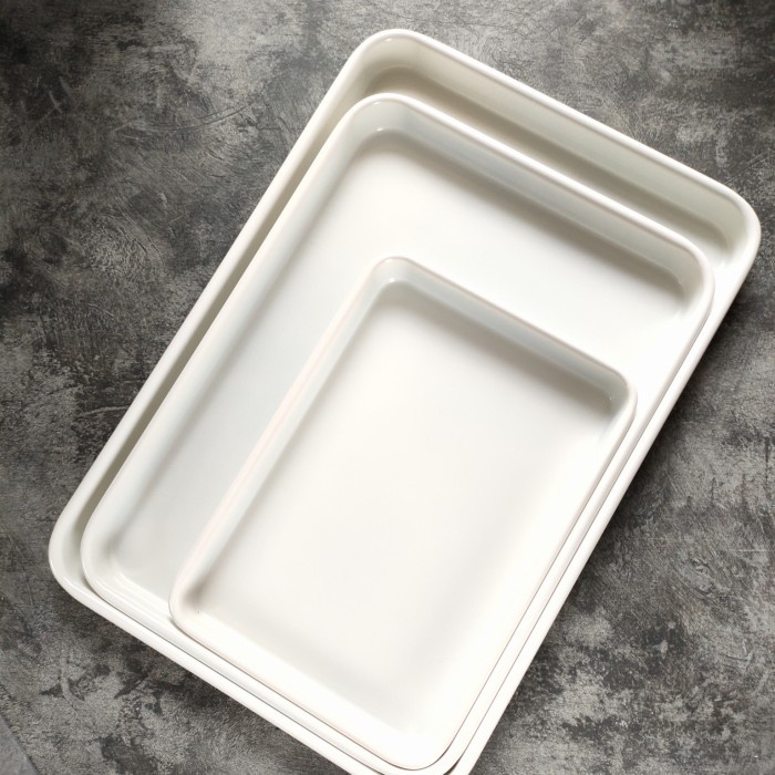 

✅Original Serving Tray For Food Backery Set 3 Pieces Terbaru