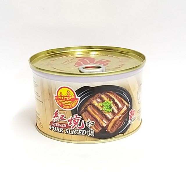 

Golden Bridge Stewed Pork Sliced 380 Gram / Samcan / Samcam 380 Gram