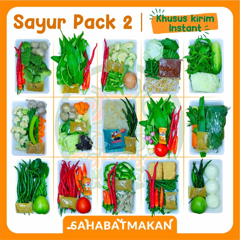 

[Khusus Instant] Sayur Pack / Prep / Instant. Murah Dan Praktis #2 Â€” Sahabat Makan Sayur Jogja