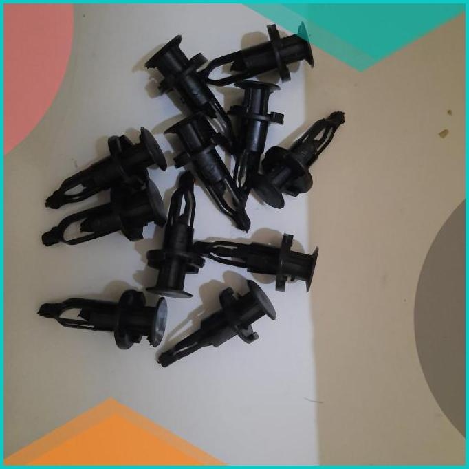 kancing / clip / klip bumper liner fender mobil yaris 16novz3 onderdil