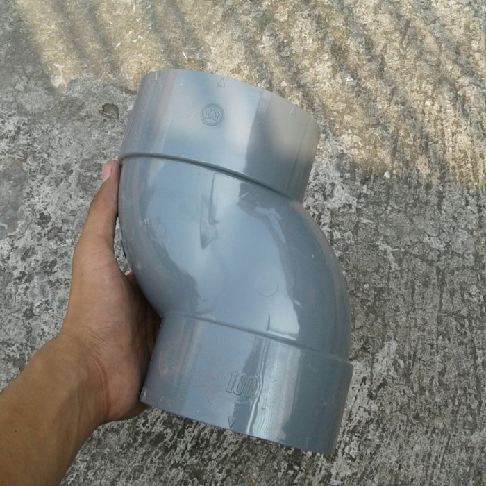 [New] Socket S 4 Inch Sambungan Paralon Fitting Pipa Pvc Melengkung Rucika Terbatas